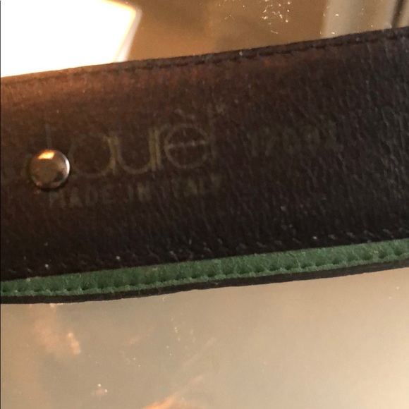 🦚LAURÈL GREEN BELT🦚 MADE IN ITALY - Picture 4 of 6